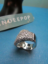Load image into Gallery viewer, Vintage Silver Zirconite 925 Ring Jewelry Size 8.5
