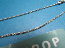 Load image into Gallery viewer, Vintage Silver Tone Necklace Jewelry 17.5"
