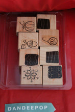 Load image into Gallery viewer, Stampin' Up! 8 Piece Rubber Stamp Little Layers II 100030 Craft, Scrapbooking
