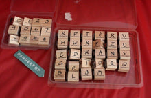 Load image into Gallery viewer, Stampin' Up! 40 Blocks 68 Assorted Piece Rubber Stamps Alphabet And Numbers
