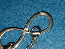 Load image into Gallery viewer, Infinity Silver 925 Necklace With Dangling Cross Pendant
