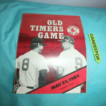 Load image into Gallery viewer, Old Timers Game Boston Red Sox Program Fenway Park May 27, 1984 Baseball Sports
