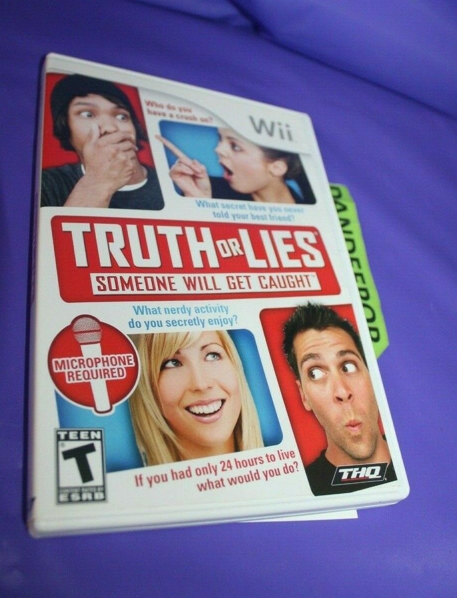 Truth or Lies (Nintendo Wii, 2010) Video Game