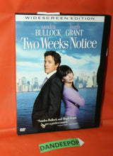Load image into Gallery viewer, Two Weeks Notice (DVD, 2003, Widescreen) Movie
