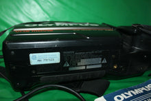 Load image into Gallery viewer, Vintage Olympus VHS Movie Camera 1988 VX-406-KU With Manual And Batteries
