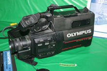 Load image into Gallery viewer, Vintage Olympus VHS Movie Camera 1988 VX-406-KU With Manual And Batteries
