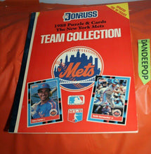 Load image into Gallery viewer, New York Mets DonRuss 1988 Puzzle And Cards Team Collection MLB Leaf Complete
