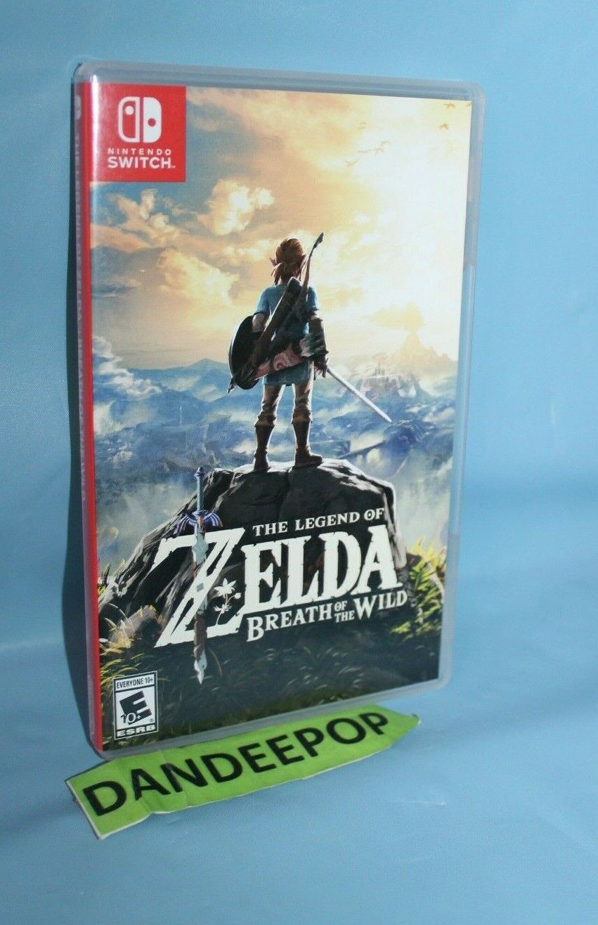 Legend of Zelda: Breath of the Wild (Nintendo Switch, 2017) Video Game