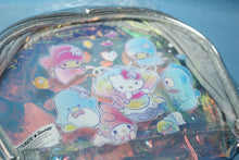 Load image into Gallery viewer, Lootcrate Hello Kitty Character Clear  Iridescent Zip Close Cosmetic Bag Purse
