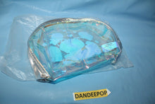 Load image into Gallery viewer, Lootcrate Hello Kitty Character Clear  Iridescent Zip Close Cosmetic Bag Purse
