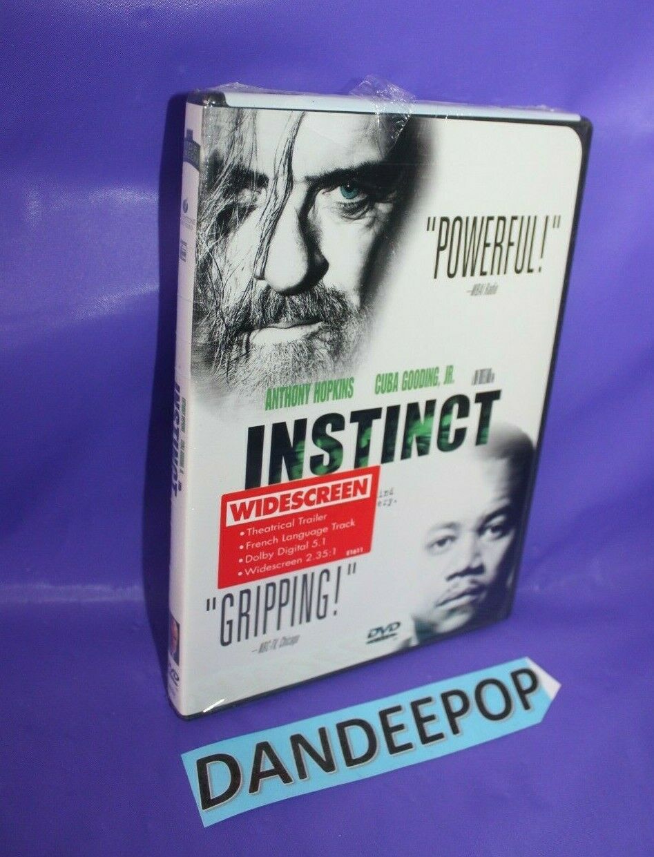 Instinct (DVD, 1999, Widescreen) Movie Sealed