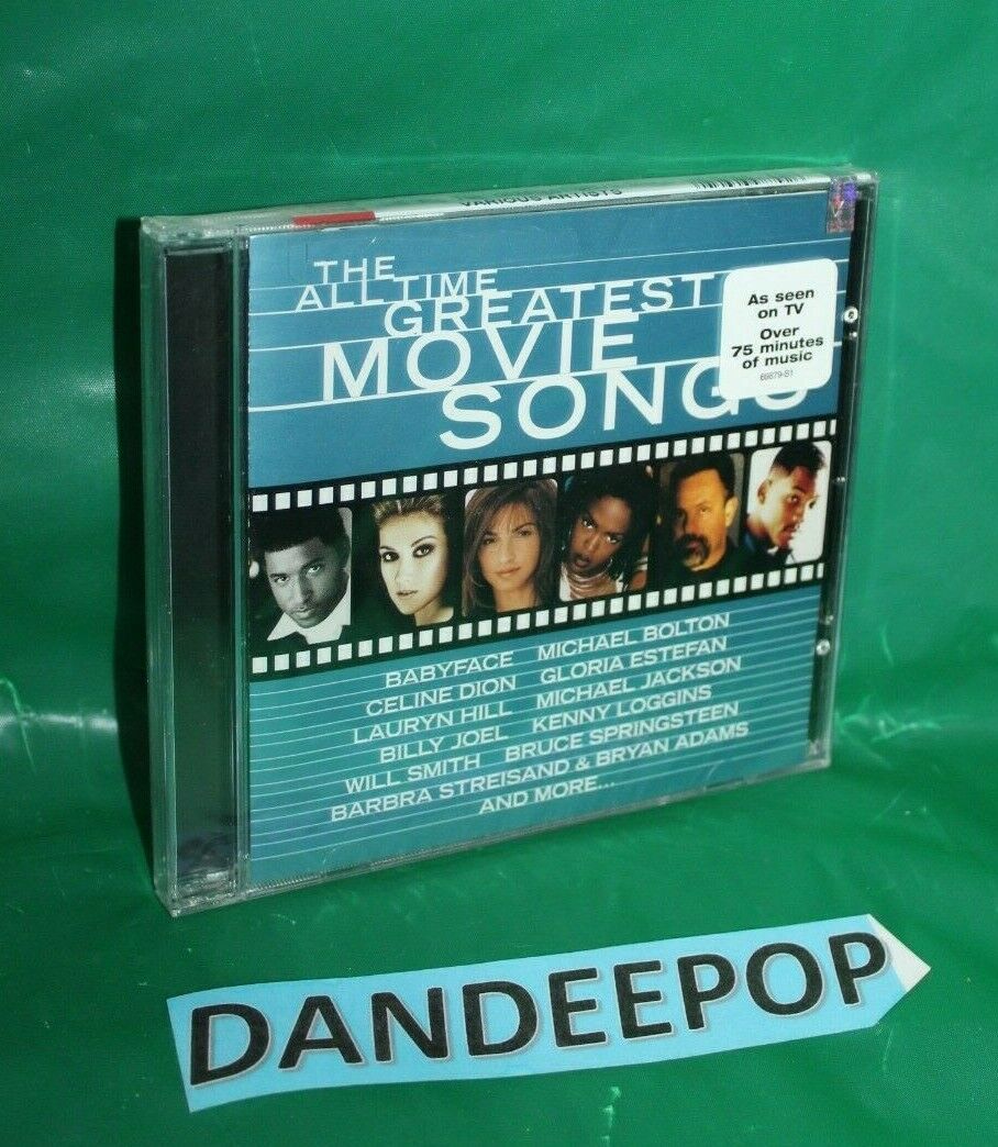 The  All Time Greatest Movie Songs by Various Artists (CD, Epic)
