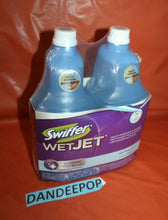 Load image into Gallery viewer, Swiffer Wet Jet 2 Pack Multipurpose Floor Cleaner Refill Sealed 42.2 Fl Oz
