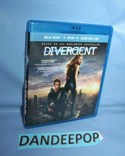 Load image into Gallery viewer, Divergent (Blu-ray/DVD, 2014, 2-Disc Set, Includes Digital Copy UltraViolet)
