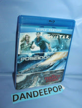 Load image into Gallery viewer, Twister/Poseidon/The Perfect Storm (Blu-ray Disc, 2012, 3-Disc Set)
