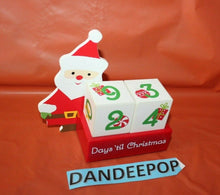 Load image into Gallery viewer, Hallmark Days Till Christmas Santa Calendar Battery Operated Countdown
