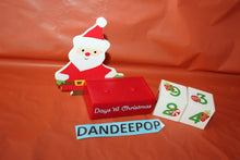 Load image into Gallery viewer, Hallmark Days Till Christmas Santa Calendar Battery Operated Countdown
