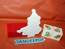 Load image into Gallery viewer, Hallmark Days Till Christmas Santa Calendar Battery Operated Countdown
