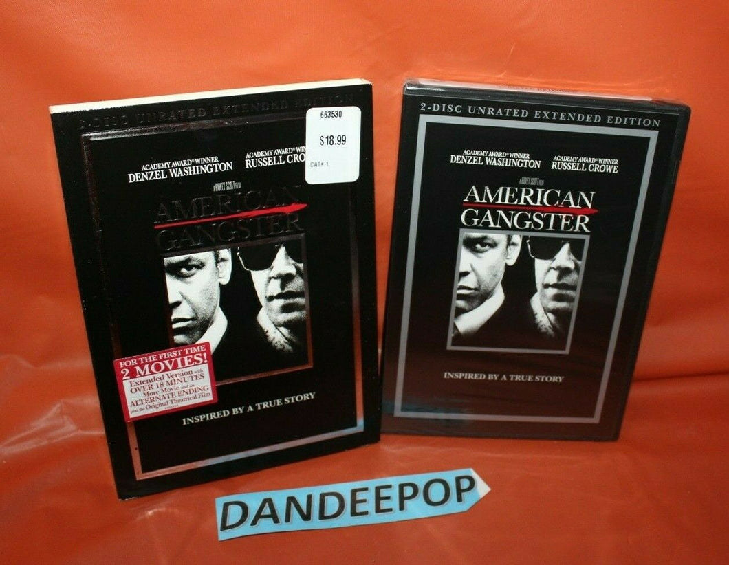 American Gangster (DVD, 2008, 2-Disc Set)