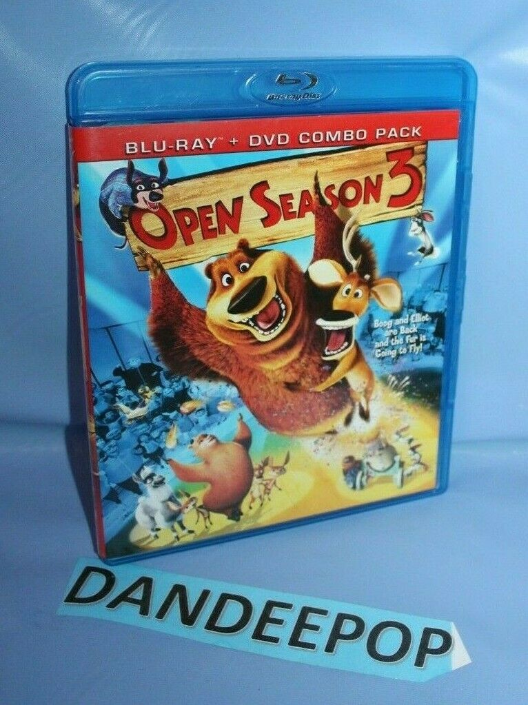 Open Season 3 (Blu-ray/DVD, 2011, 2-Disc Set)