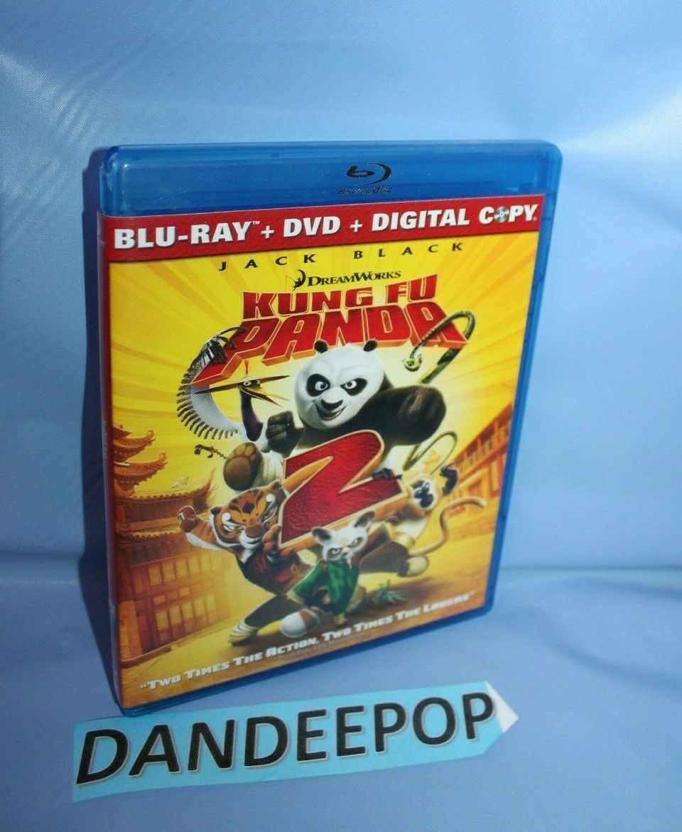 Kung Fu Panda 2 (Blu-ray/DVD, 2011, 2-Disc Set)