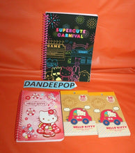 Load image into Gallery viewer, 4 Hello Kitty Assorted Note Pad And Supercute Carnival Journal Book
