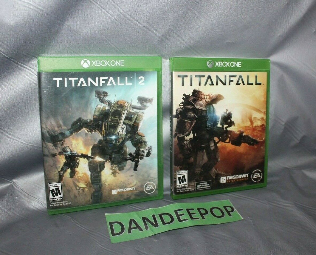 XBox One Titanfall And Titanfall 2 Video Games