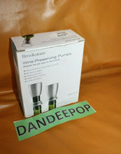 Load image into Gallery viewer, Brookstone 2 Piece Wine Preserving Pumps In Box
