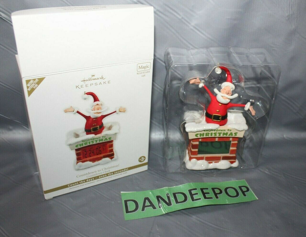 Hallmark Keepsake Christmas Countdown Clock Ornament QXG7563 With Box