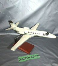 Load image into Gallery viewer, N500CW Model Aircraft Airplane Learjet Spruce Wood Philippines With Stand
