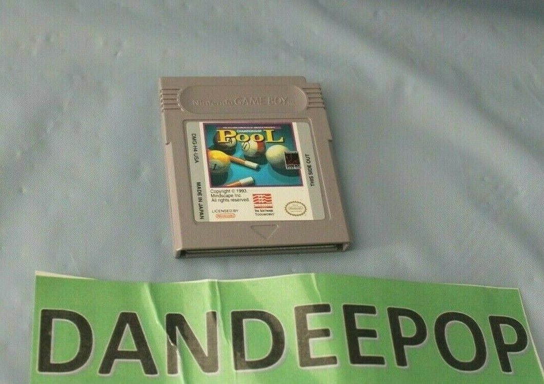 Championship Pool (Nintendo Game Boy, 1993)