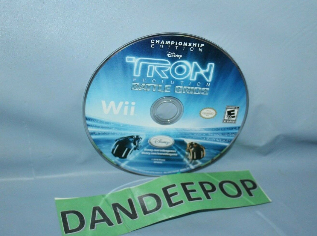 Disney Championship Edition Tron Evolution Battle Grids Nintendo Wii Video Game