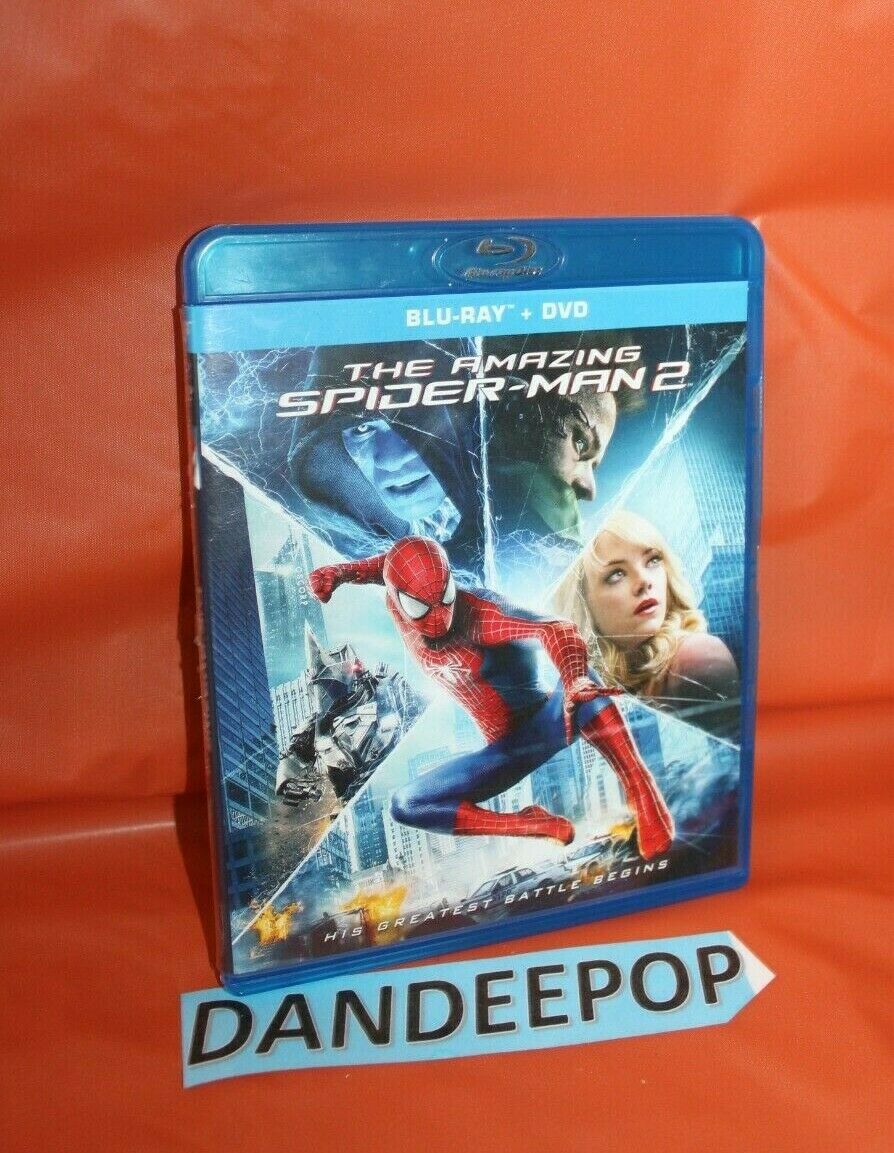 The Amazing Spider-Man 2 Blu-Ray DVD Movie