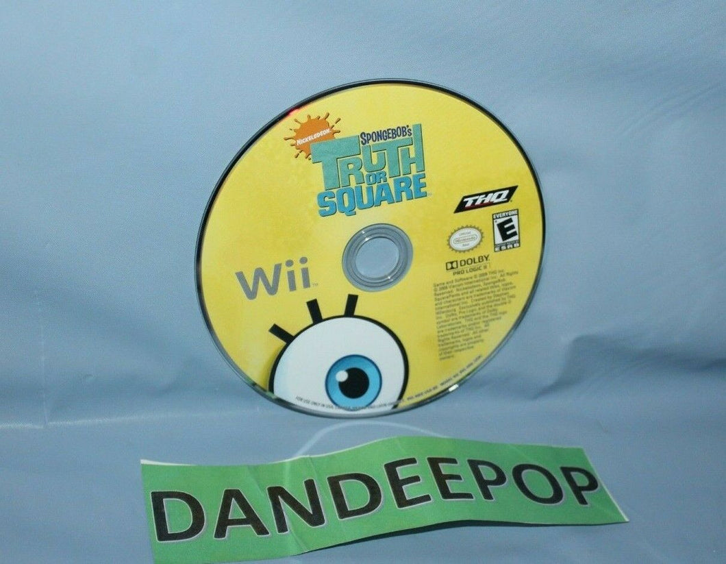 SpongeBob's Truth or Square (Nintendo Wii, 2009)