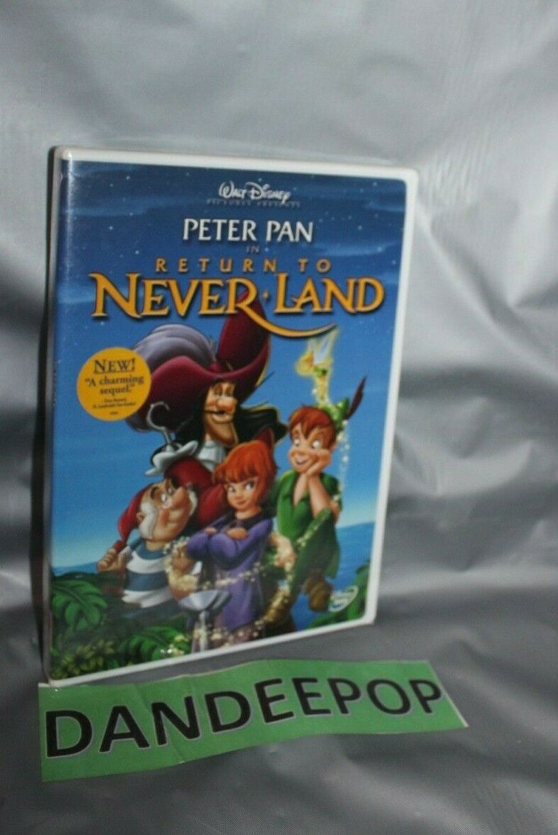 Return to Never Land (DVD, 2002)