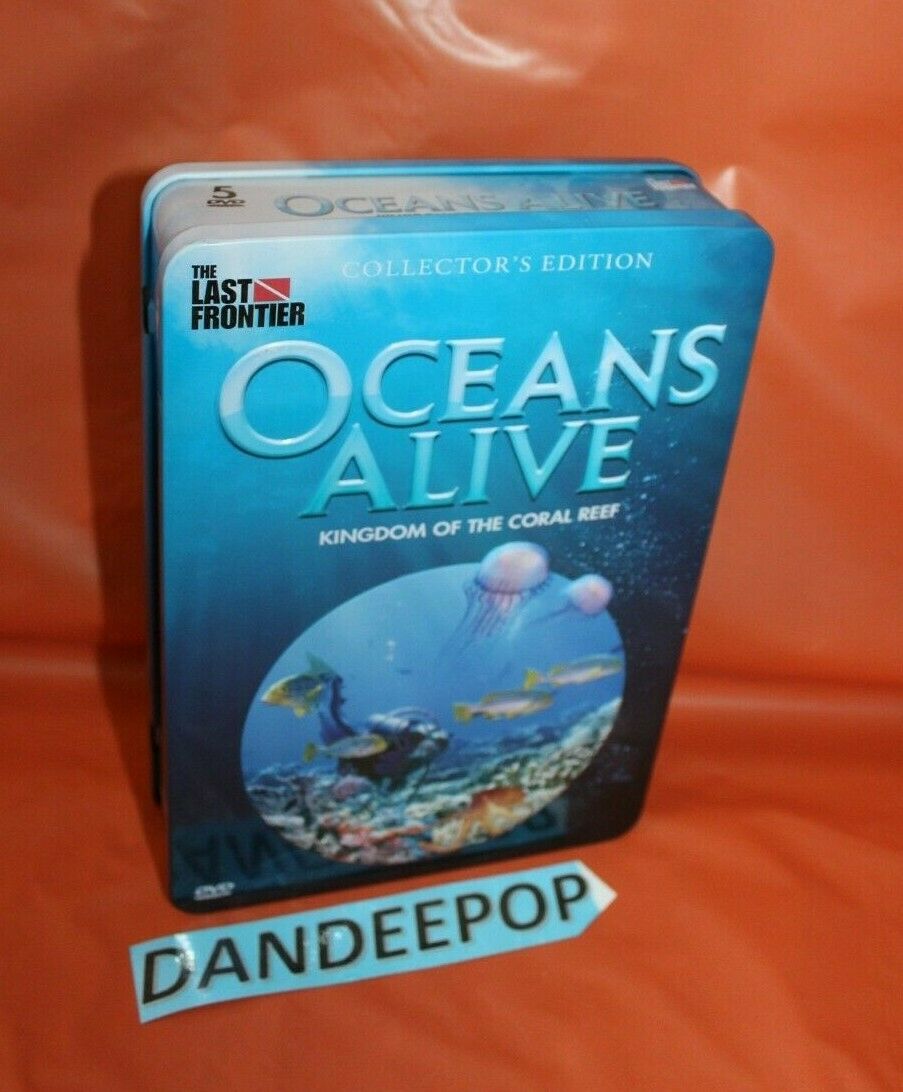 Oceans Alive: Kingdom of the Coral Reef (DVD, 2008, 5-Disc Set, Collectors Tin P