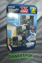 Load image into Gallery viewer, Brother P-Touch TZ Tape 3 Pack TZ-2322 White Laminated 12 And 9MM
