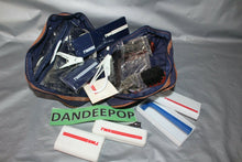 Load image into Gallery viewer, TWA Trans World Airlines Deluxe Toiletry Amenity First Class Original Filled Bag
