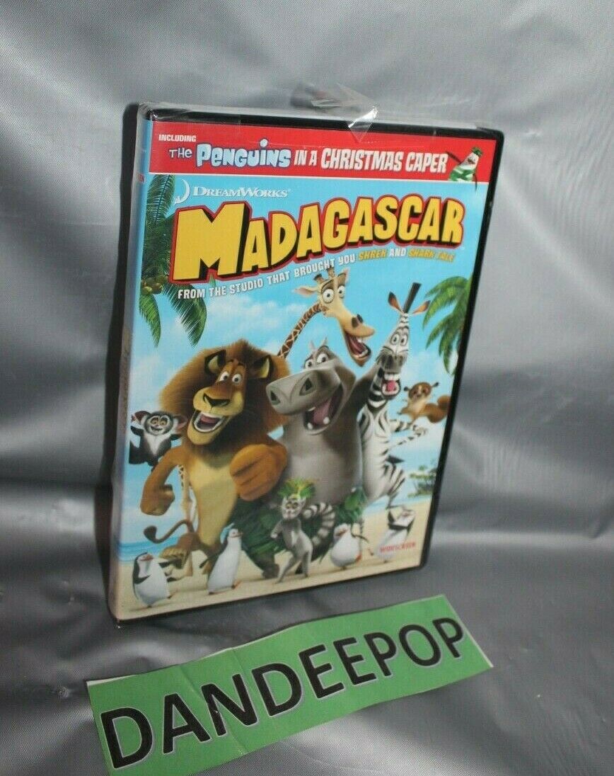 Madagascar (DVD, 2008, Holiday O-Sleeve Full Frame)