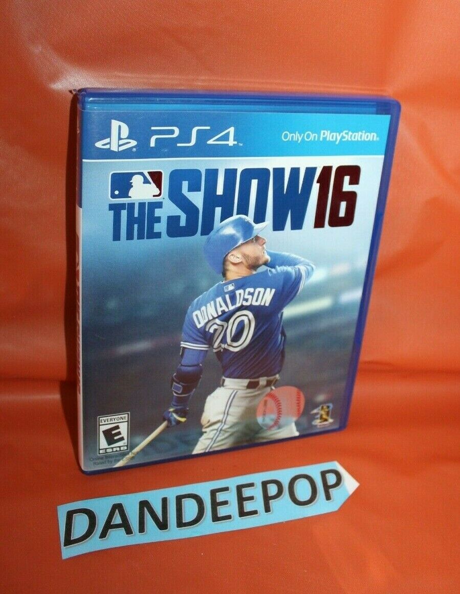 MLB: The Show 16 (Sony PlayStation 4, 2016)