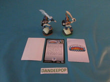 Load image into Gallery viewer, Skylanders 2 Chop Chop First &amp; Second Ser Figures w/ cards Activision video Game
