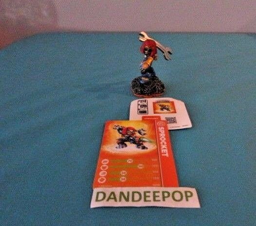 Skylanders Figure First Edition Sprocket E3129 w/ cards Activision video Game