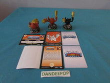 Load image into Gallery viewer, Skylanders Figures 3 of Trigger Happy Ser 1, 2, Legendary Activision video Game
