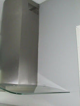 Load image into Gallery viewer, XO Wall Mount Glass Canopy Stainless Steel 36" Range Hood M36G 3 Speed
