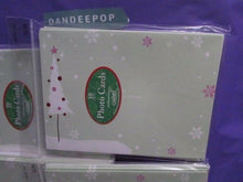 Load image into Gallery viewer, New 4 Packages of 10 count Photo Cards Gartner 7.5 x 5.5 Blue &amp; Pink Glitter
