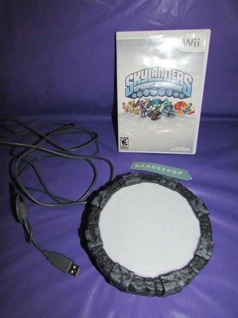 Nintendo Wii Skylanders Portal Of Power With Spyro's Adventure Video Game