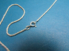 Load image into Gallery viewer, Vintage 925 Sterling Silver Necklace Italy With Star Line Hallmark Jewelry
