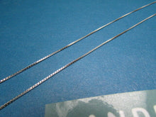 Load image into Gallery viewer, Vintage 925 Thin Silver Chain Necklace Italy W/ Star &amp; Stripe Hallmark Jewelry
