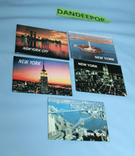 Load image into Gallery viewer, New York 5 Piece Original Basic Promotions Souvenir Refrigerator Magnets NY
