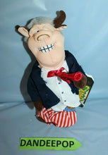 Load image into Gallery viewer, Infamous Meanies Bull Clinton Stuffed Animal Plush 1998 Topkat With Tags
